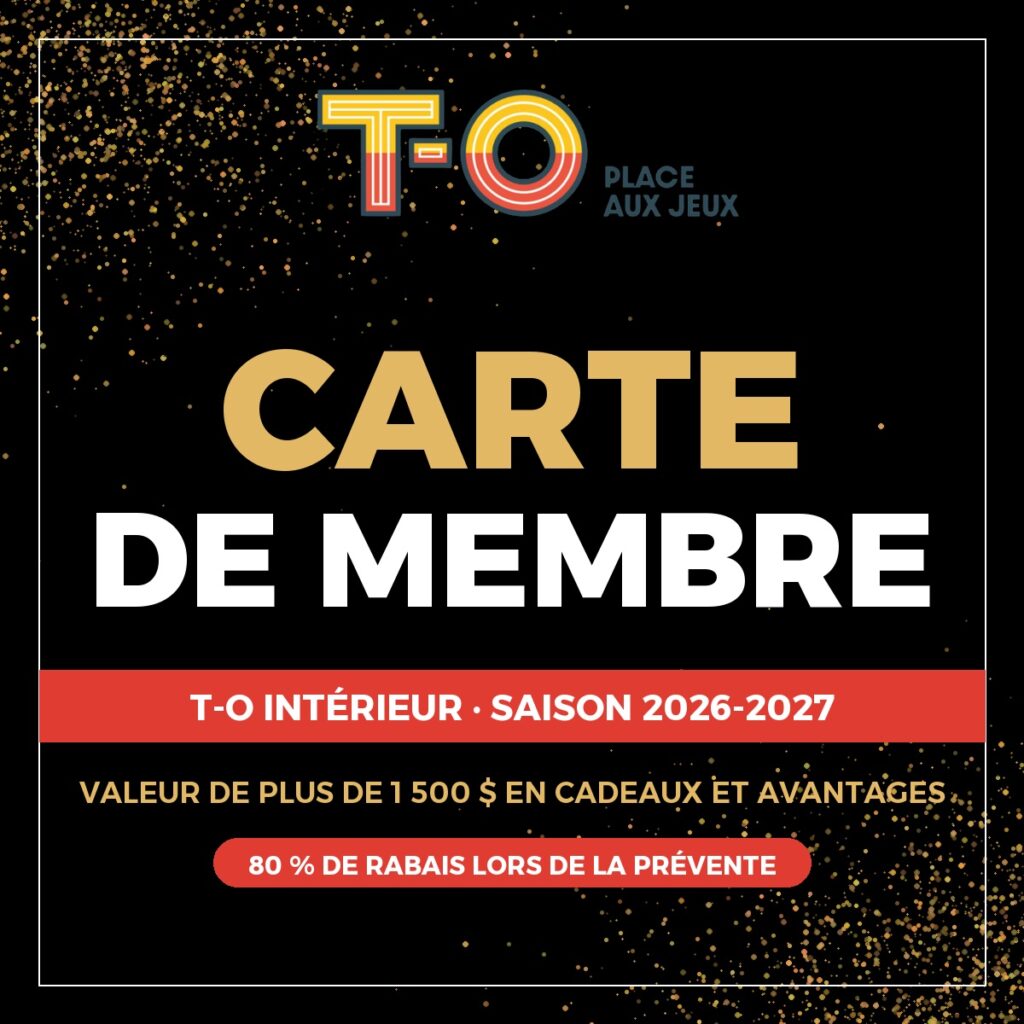 Carte de membre T-O Intérieur 2026-2027